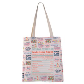 Postal Worker Tote Bag Mailman Mail Lady Gift Mail Lady Appreciation Gift Mailwoman Gift (Postal Worker tote CA)