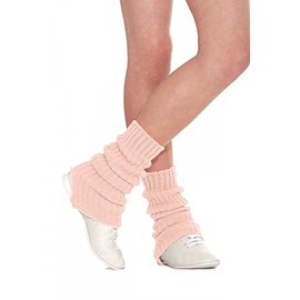 Roch Valley SLW Stirrup Leg Warmers Peach Pink 40cm