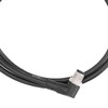 M12 Connector Cable 4 Pin Shielded Right Angle Waterproof Aviation