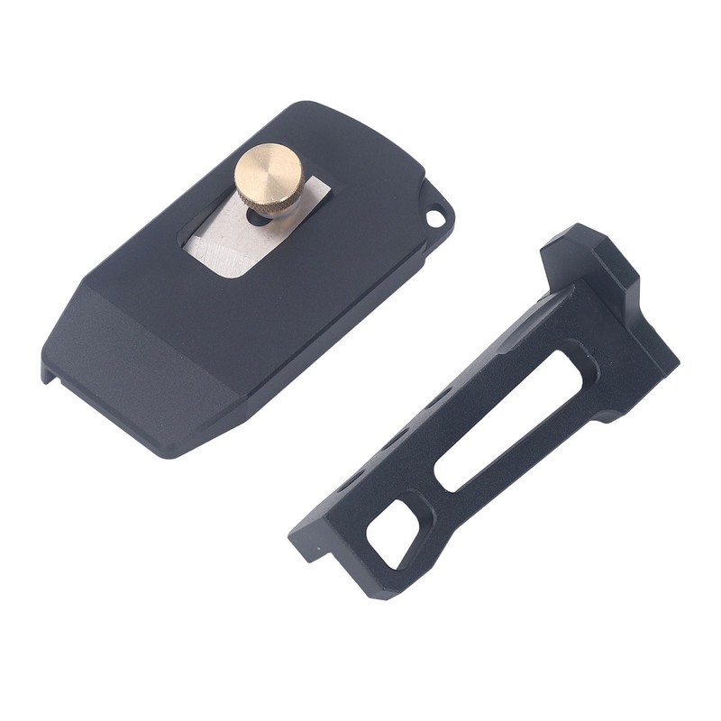 2Pcs Chamfer Plane Aluminum Alloy Edge Trimmer Corner Banding Woodworking