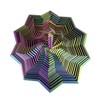 UAGGIC 3D Printed Star Hexagon with Handle Whirling Spirals Design,Star