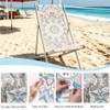 PRESSINART Beach Chair Replacement Canvas 47 x 17 Inch Lounge