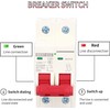 DC Circuit Breaker, DC Isolator Switch DZ47-63Z-2P 500V 20A for
