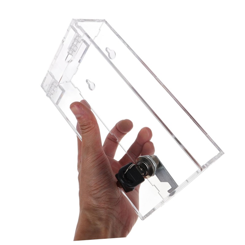 WOONEKY Phone Storage Habit-Breaking Lock Box Emergency Access Tool Lightweight
