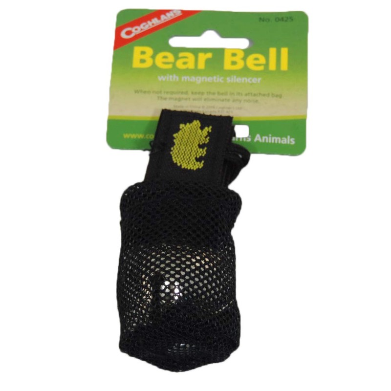 Coghlan's Ringing Bear Bell Metal w/ Magnetic Silencer CHROME
