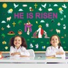 Easter Jesus He is Risen Bulletin Board Classroom Decorations, Easter