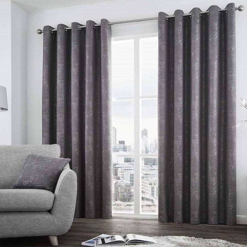 Curtina - Solent - Cushion Cover - 43x43cm, Graphite