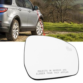 Passenger Right Side Mirror Glass Heated w/Blind Spot Without Auto Dimming Compatible with Land Rover Discovery 2017-2022 for Range Rover 2013-2022 for Range Rover Sport 2014-2022