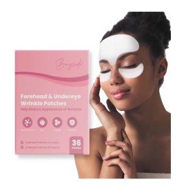 Bayside Forehead & Undereye Wrinkle Patches Set~ 36 Patches~ New~ Free Shipping