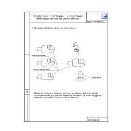 Stabilus Gas Spring Lift-O-Mat, Black