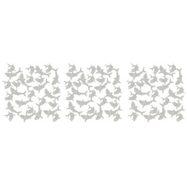 Glitter Shark Birthday Table Confetti Pack of 3