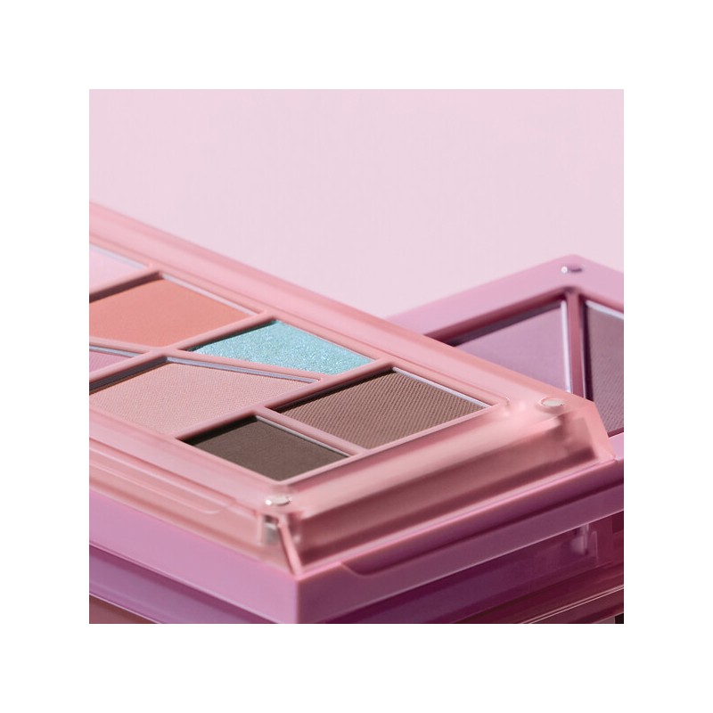 3CE Layer It All Eye Palette + Dual Eye Brush