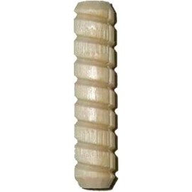 Spiral Grooved Hardwood Dowel Pins & Plugs | 7/16" X 2" | Pack of 50 Approx. | Wooden Furniture Dowel for Strong Joints, Furniture Refurbishing or Repairs | UA-720-W