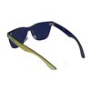 amoloma Frameless Rimless Sunglasses Wayfarer style gold mirrored