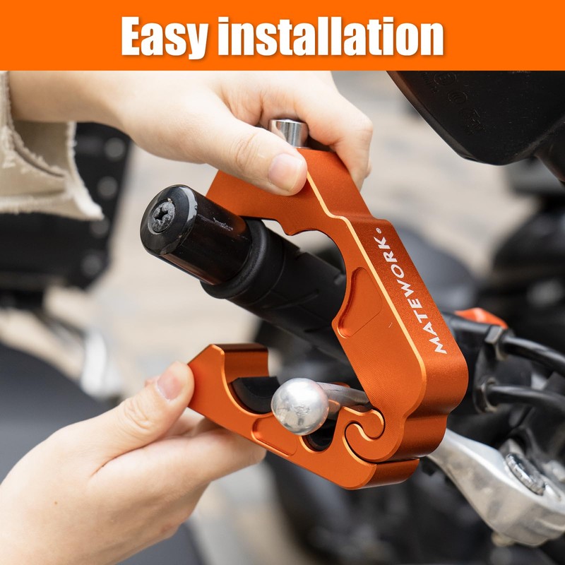 Motorcycle Lock Anti Theft Heavy Duty, Motorcycle Handlebar & Brake