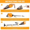 Hoteche Corded Stick Vacuum Cleaner, 15KPa Suction Power, 0.8L Dirt