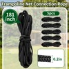 Trampoline Net Connection Rope,5Pcs Trampoline Net Cords,Trampolines Parts Accessories