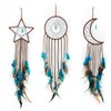 3 Pcs Dream Catcher Moon Sun Star Design Handmade Traditional