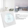 Floor Heating Thermostat Programmable Large LCD Display Plumbing Temperature Controller