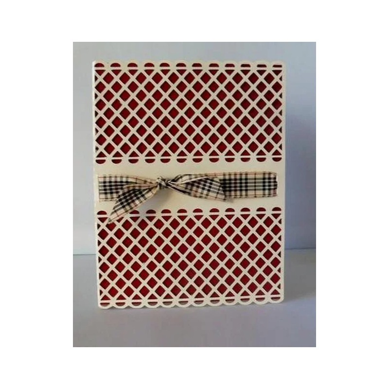 045 Lattice Card Cut File for Cricut Silhouette Scan N