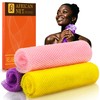 UJFQBH 3 Pieces African Bath Sponge African Net Long Net