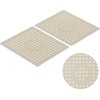 U UAIREMSIC 2 Pack Kitchen Sink Mat, 12" x 10"