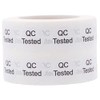 Quality Control QC Tested Stickers | 13 mm 0.5" Inch