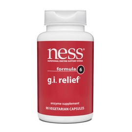 NESS Enzymes GI Relief #6 90 caps