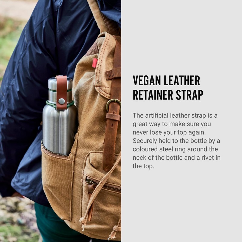 Black Blum 14005 Suito Water Bottle, Insulated Bottle, Large, Olive