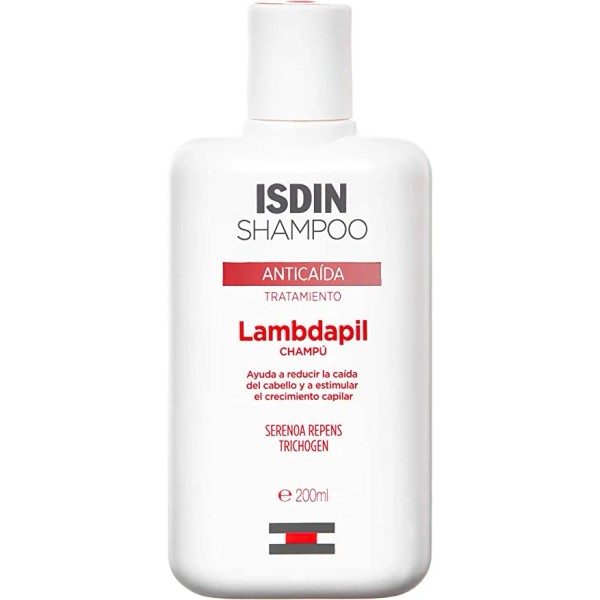 Isdin Lambdapil Champú Anticaída 200 ml – Fortalece y Reduce
