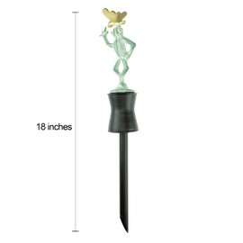 Clever Garden Heavy Duty Decorative Hose Guide - Frog & Dragonfly, 1 Pack