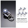 Uonlytech Curtain Wheels Curtain Quiet Wheel Metal Curtain Roll Curtain