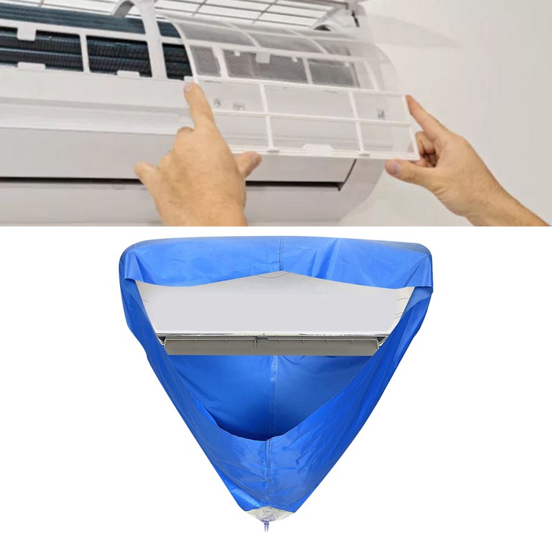 Air Conditioner Cleaning Cover Funnel Shape Air Conditioner Water Bag