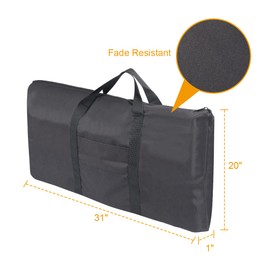 Griddle Bag for Camp Chef 3 Burner Flat Top Griddle SG100, Camping Accessories for Camp Chef Griddle SG100 16" x 38", SG60, FG32, Heavy Duty 600D Polyester Griddle Carry Case