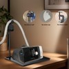 CPAP Protector Mat & CPAP Hose Holder - Bedside Organizer