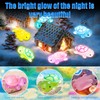 Zamety Pack of 60 Mini Luminous Turtle Resin, Small Turtles
