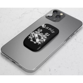 Unbranded Custom ANY Family Crest Coat of Arms Gift Phone Holder Adjustable Click-On Grip
