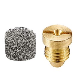Foam Cannon Orifice Nozzle Tips and Foam Maker, Universal Replacement Foam Generator Nozzles Mesh Filter for Snow Foam Lance (1.1mm, 3000 PSI)