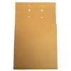 Tabbies Kraft 40LB Expanding Divider Pocket Folder, 1" Expansion, 100/Box,