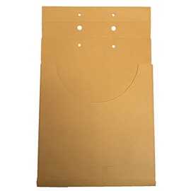 Tabbies Kraft 40LB Expanding Divider Pocket Folder, 1" Expansion, 100/Box, Pre-Punched Reinforced Binding Holes for Fastener Folder (54460)