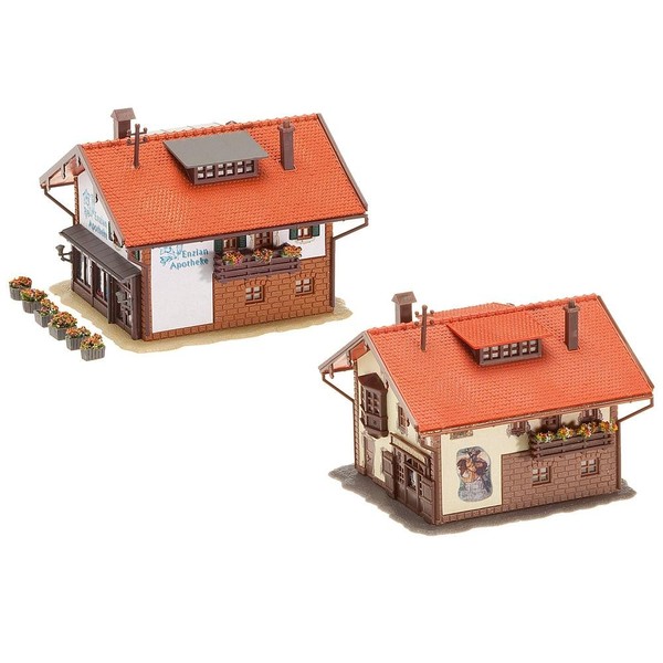 Faller 232245 N Apotheke und Bäckerei