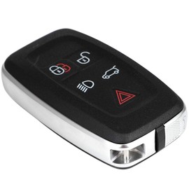 OCPTY 2 PCS Flip Key Entry Remote Control uncut Key Fob(Shell Case) Replacement for Land Rover Range Rover Evoque/Sport 5 Button Remote Key Fob Shell Case Q0EWNTA2MA