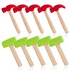 Nagpew 10 Pack Kids Hammer Toy, Wooden Small Simulation Maintenance