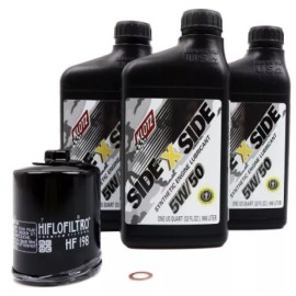 Klotz Oil Change Kit 5W50 Synthetic For Polaris Ranger 900 RZR XP 1000 RZR 900
