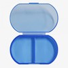 mini pill case 2 spaces 10ea