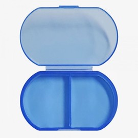 mini pill case 2 spaces 10ea