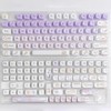 Gliging Keycaps 142 Keys Purple Rabbit Cute MOA Profile Dye-Sublimation