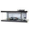 cxiiuui Display Case 1/64 Scale Diecast Parking Garage Moldel 1-Tires
