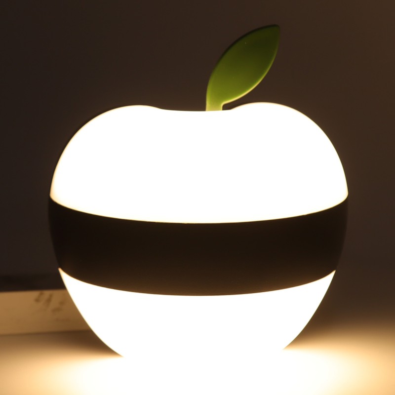 LED Wall Light Apple Shaped Waterproof 6W 3000K Aluminum and