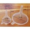 Funnels Variety Set of 5 Mini, Small to Larg Plastic